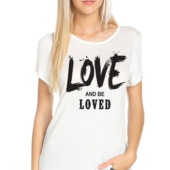 Love and be Loved Graphic Tee - Picture 3 of 4